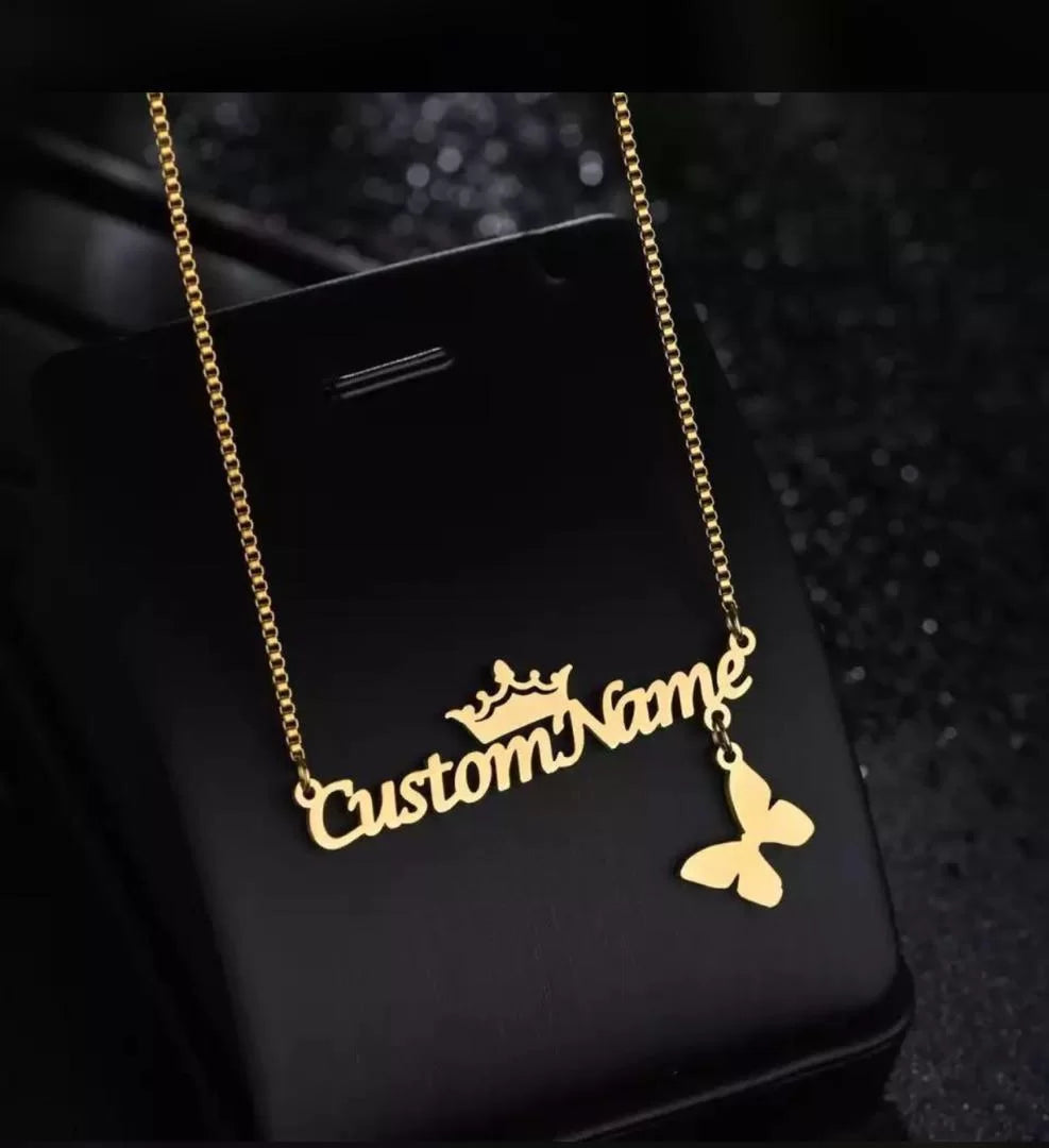 Custom single name necklace by Creative Sparks