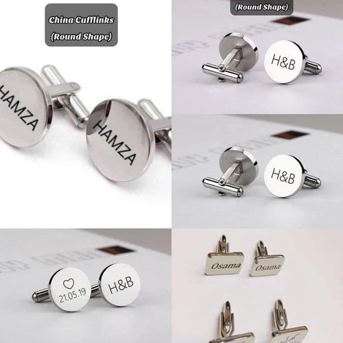 Cufflinks personalized with your name – photo 2