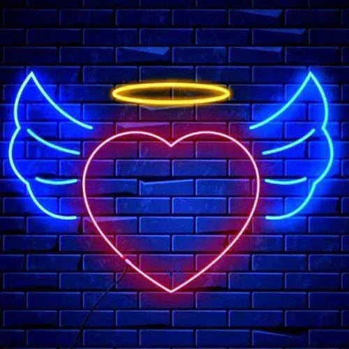 Neon light sign