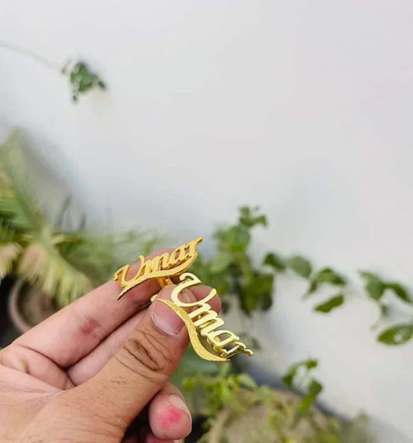 Customize name cufflinks