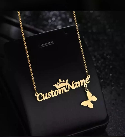 Custom single name necklace by Creative Sparks