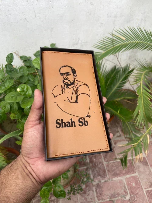Long wallet personalized with your picture and name, with gift box