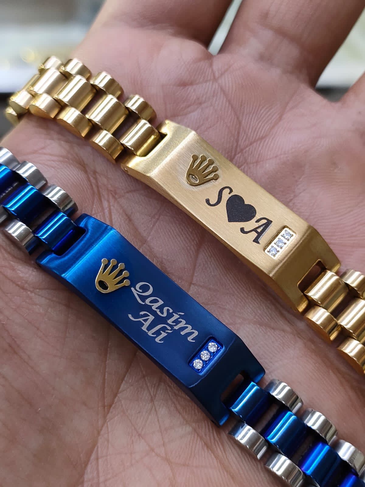 Engraved name bracelet – photo 2