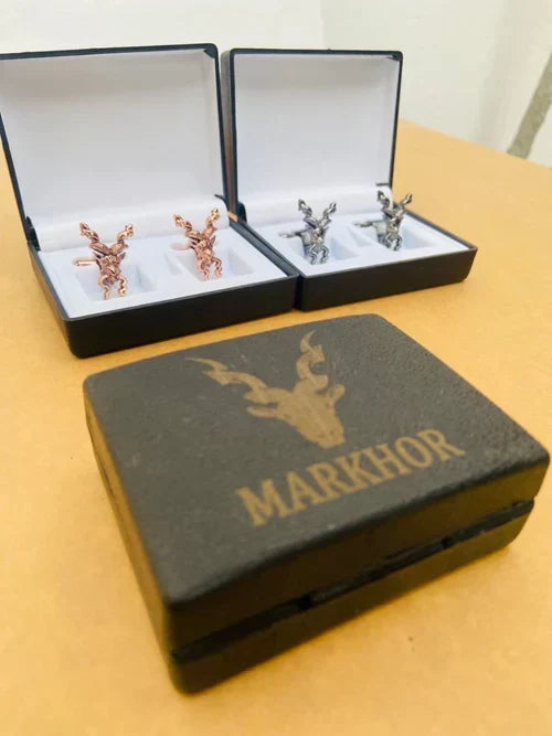 Markhor cufflinks