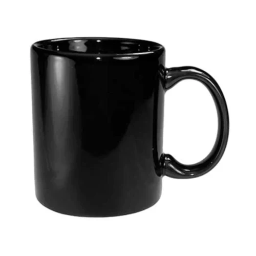 Black magic mug, customized