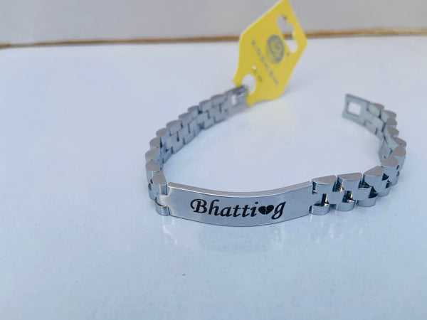 Customize unisex chain-link bracelet by Creative Sparks – photo 3