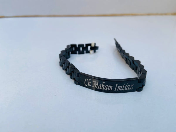 Customize unisex chain-link bracelet by Creative Sparks – photo 4